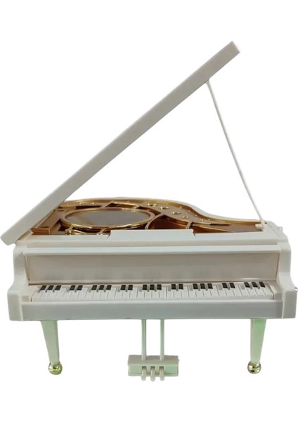 Klasik Piyano Şeklinde Müzik Kutusu Hediyelik Eşya Dekoratif Ürün
