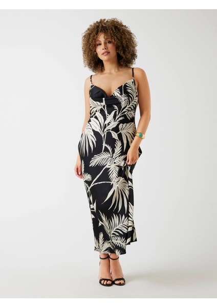 New Akilina Kadın Çok Renkli Elbise W5GK85WH9C2-PJ1S indirimleri