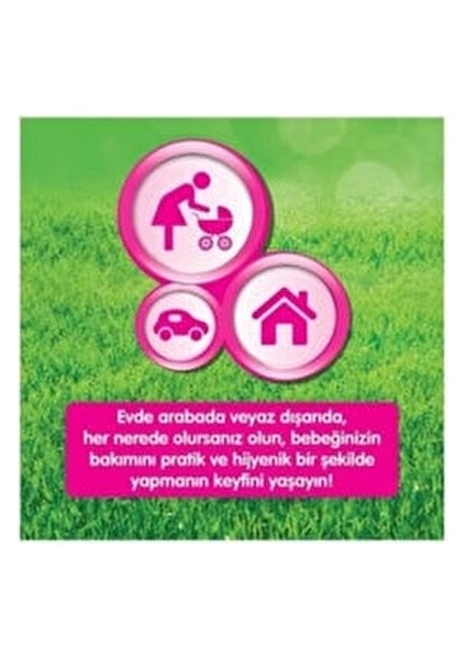 Bebek Bakım Örtüsü Sıvı Geçirmez 60x60 cm 10 Adet Pratik ve Hijyenik Kullanım fırsatları