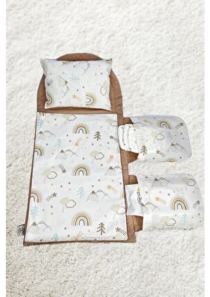 Alezli Alt Açma Minderi %100 Pamuklu 35x70 cm Yastıklı ve Sıvı Geçirmez indirimleri