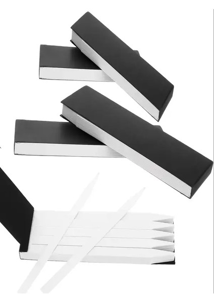 Parfüm Koku Test Kağıdı 100 Adet Premium Siyah Kapaklı modelleri