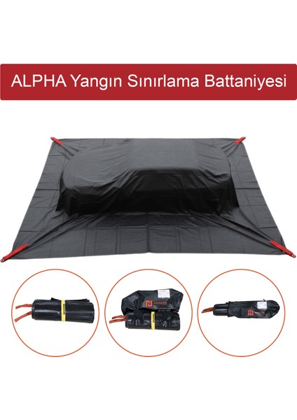 Elektrikli Araba Yangın Battaniyesi-Nivofire - Texograft Alfa 6MX8M