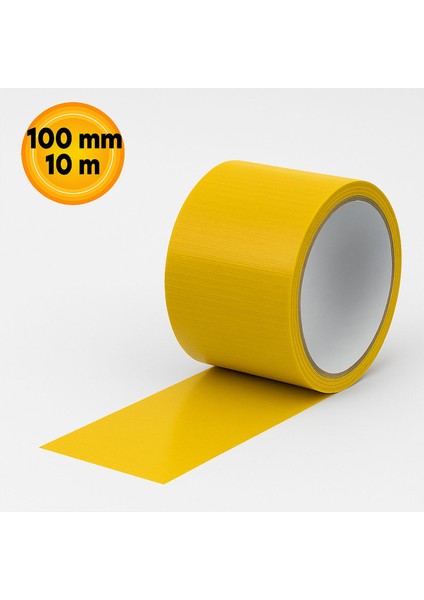 Tamir Bandı Sarı 100 mm x 10 mt Çok Amaçlı Güçlü Yapışkanlı Suya Dayanıklı Onarım Yalıtım Bandı fiyatları