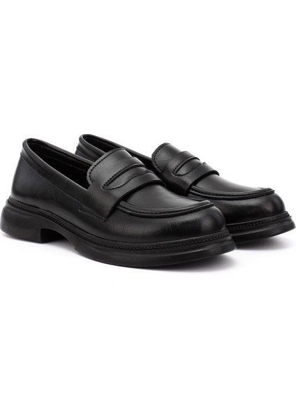 Kadın Siyah Loafer Ayakkabı fiyatları