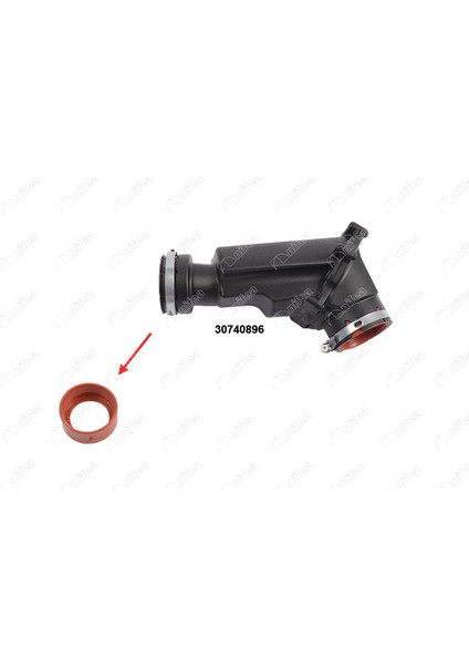 Turbo Borusu Contası Volvo S60 2001-2010 V70 2001-2009 XC70 2002-2009 XC90 2002-2014