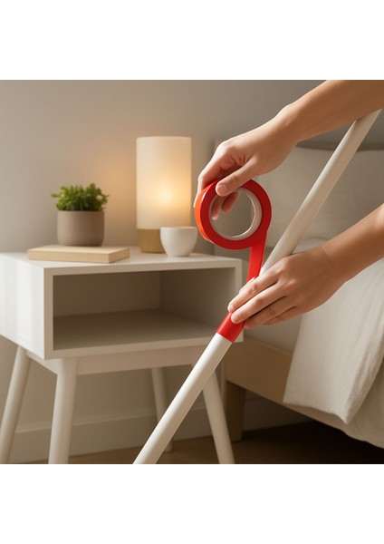 Kırmızı Tamir Bandı 75MM X10MT Suya Dayanıklı Güçlü Yapışkan Bant Izolasyon Onarım Kullanışlı Pratik fırsatları