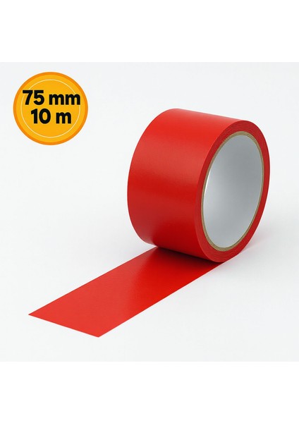 Kırmızı Tamir Bandı 75MM X10MT Suya Dayanıklı Güçlü Yapışkan Bant Izolasyon Onarım Kullanışlı Pratik indirimleri