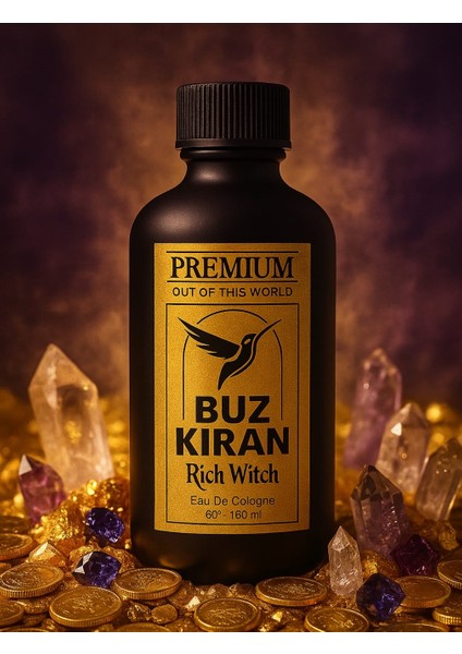 Premium Cam Dökme Lavanta , Vanilya ve Beyaz Çay Kolonyası 100 ml - Rich Witch fiyatları