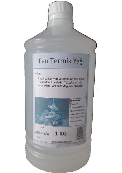 Fan Termik Yağı - 1 kg fırsatları