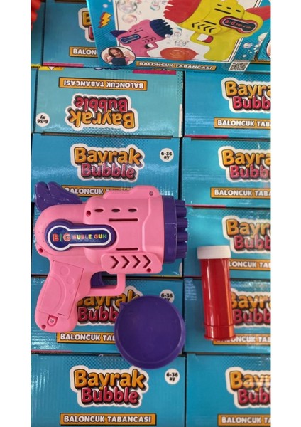 Pilli Kaliteli Köpük Tabanca Pembe Renk