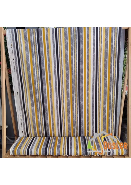 Sık Çizgili Desenli Su ve Leke Itici Panama Keteni Küçükçalık Premier Duck Kumaş Bezi 100X180 fırsatları