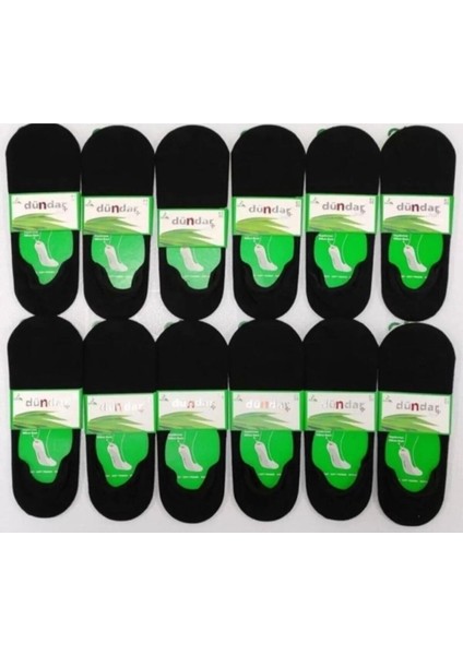12’li Erkek Babet Çorap Seti Kaymaz Silikonlu Ince Penye