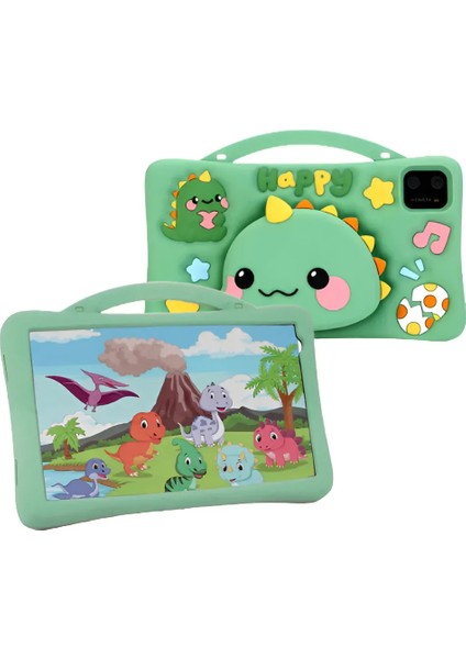 5g Wifi Android 13 Çocuk Tableti – Ön & Arka Kameralı, Eğitim ve Oyun Için Kılıflı Tablet Yeşil fiyatları