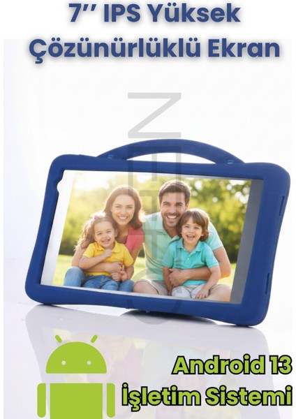 5g Wifi Android 13 Çocuk Tableti – Ön & Arka Kameralı, Eğitim ve Oyun Için Kılıflı Tablet Yeşil indirimleri