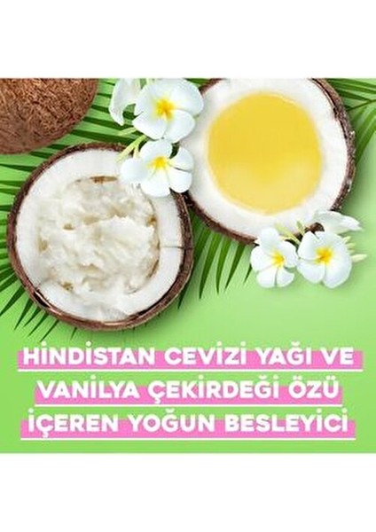 Yıpranma Karşıtı Coconut Miracle Oil Sülfatsız Saç Bakım Kremi 385 ml Hindistan Cevizi Yağı