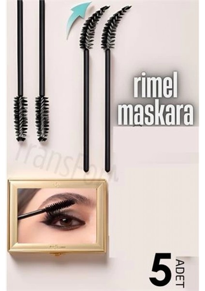 Modacar Rimel Maskara Fırçası Esnek 5 Adet fiyatları