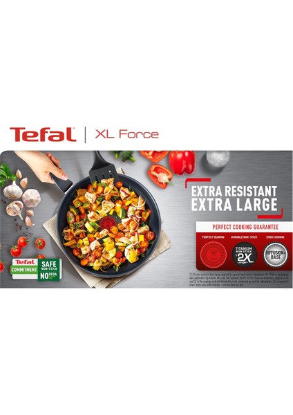 Titanyum 2X XL Intense Difüzyon Tabanlı Tava - 30 cm