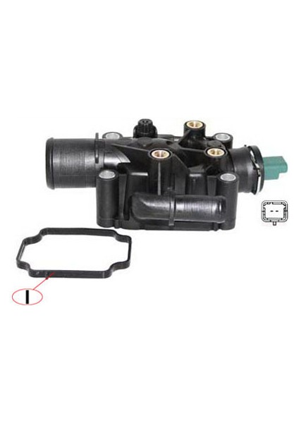 Termostat Berlıngo 1.6 16V 04.08> C2-C3-C4 1.4-1.6 16V 04> 207-307 1.6 16V 08>
