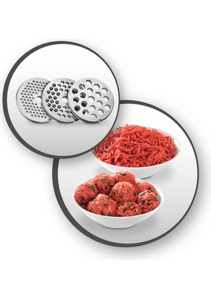 HV8 Pro 2200 Watt Paslanmaz Çelik Kıyma Makinesi