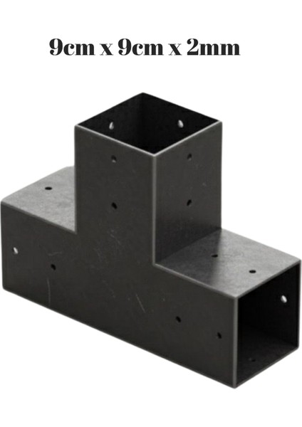 Çardak Birleştirme Aparatı 3 Kanallı T Aparatı (9x9 ve 10X10 Seçenekleriyle)