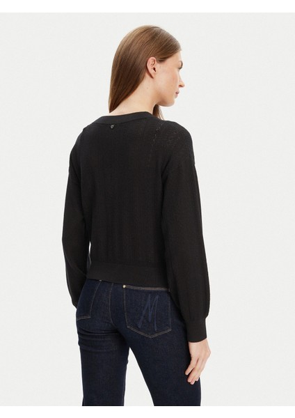 Lyla Kadın Siyah Triko Hırka W5YR01Z2ZK2-JBLK fiyatları