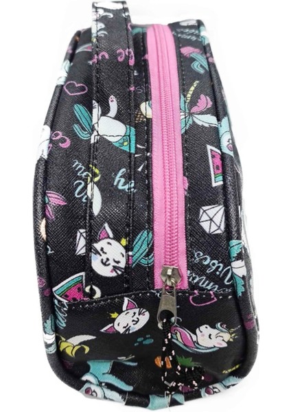 Şık Siyah Çok Amaçlı Seyahat ve Bakım Çantası fırsatları