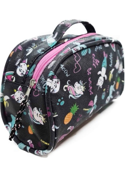 Şık Siyah Çok Amaçlı Seyahat ve Bakım Çantası indirimleri