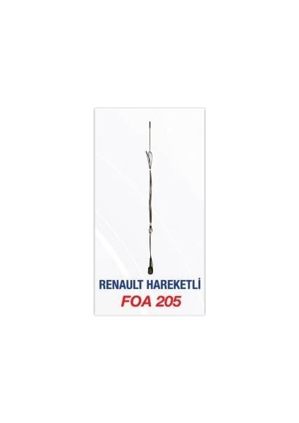 Flas FOA205 - Tavan Anteni Komple R9