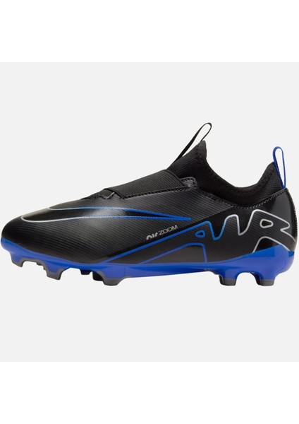 Mercurial Air Zoom Vapor 15 Academy Fg/mg Çoraplı Çocuk Kramponu Siyah