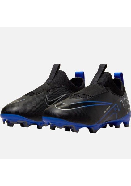 Mercurial Air Zoom Vapor 15 Academy Fg/mg Çoraplı Çocuk Kramponu Siyah modelleri