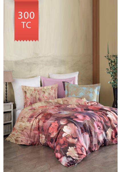Royal Saten King Size (Battal Boy) 300TC Nevresim Takımı - Mirable