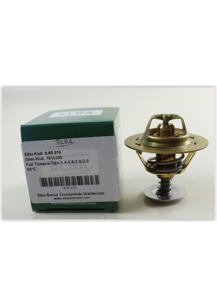 Termostat Opel Antara 2.2 Cdtı A22DM Chevrolet Captiva C100-C140 2.2 D Cruze 2.0 Cdı Fıat Tipo 2.0 16V - Tempra 1.6