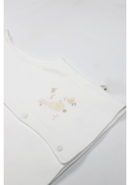 Bistyle Yelek Çift Taraflı Welcome Baby Duck 18104 Sarı-Ekru modelleri