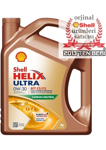 Helix Ultra Ect C2/c3 0W30 4 L-Vw 504 00/507 00-Mb 229.52