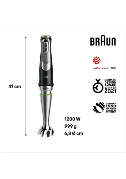 Çok Renkli Multiquick 9 Mq 9147X El Mikseri, Powerdrive ve Splashcontrol Özellikleriyle modelleri