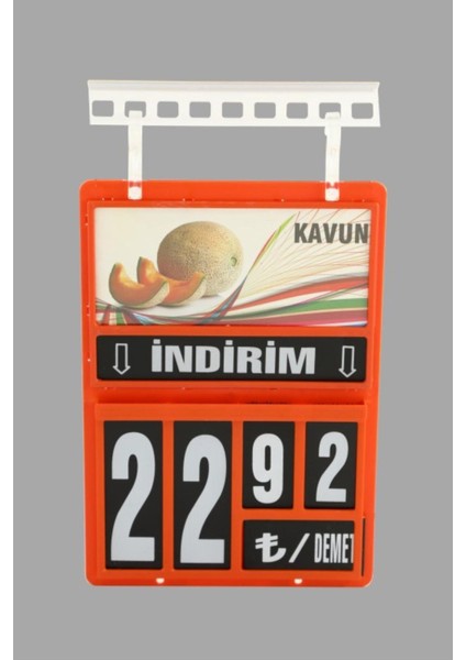 Manav ve Bakliyat Etiketliği Sarı