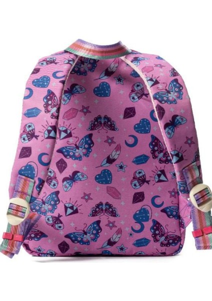 Kelebek Desenli Çocuk Okul Çantası – Pembe, Su Itici ve Hafif modelleri