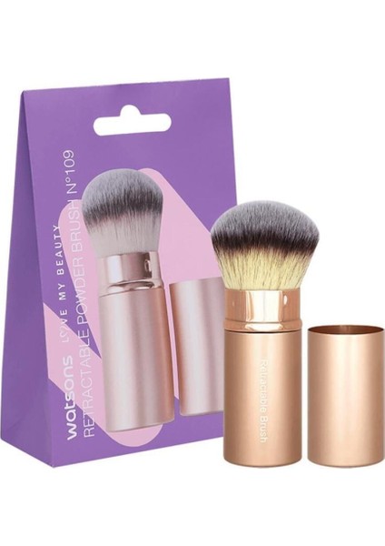 Katlanabilir Pudra Fırçası No: 109, Pratik ve Şık Makyaj Aksesuarı fiyatları