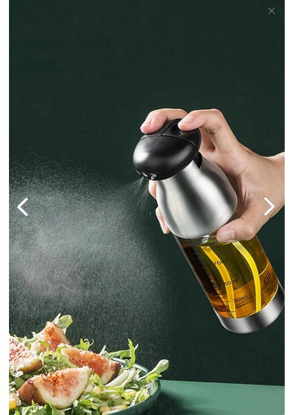 Çift Ölçekli Yağ ve Sirke Sprey Şişesi