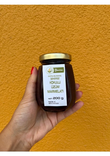 Şekersiz Kokulu Üzüm Marmelatı 200 g