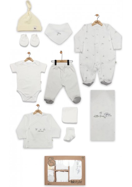 Bistyle 10LU Hastane Çıkışı Lıttle Koala 11108 Gri Sarı