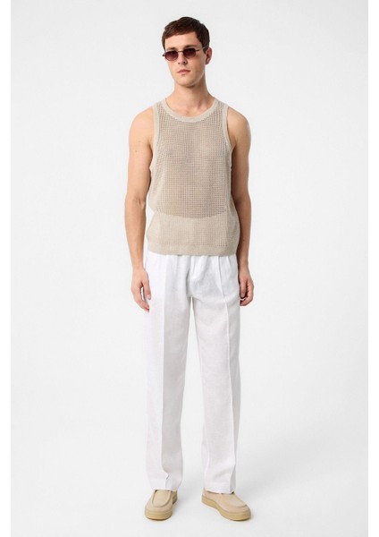 Ekru Triko Erkek Atlet fiyatları