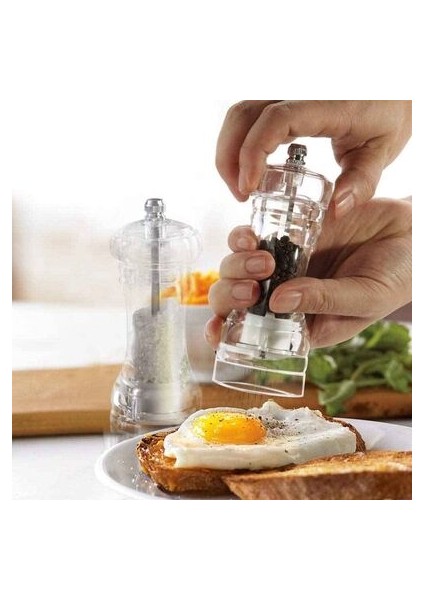 Kaliteli Akrilik Biber Değirmeni Çelik 16 cm (DSB-160) fiyatları