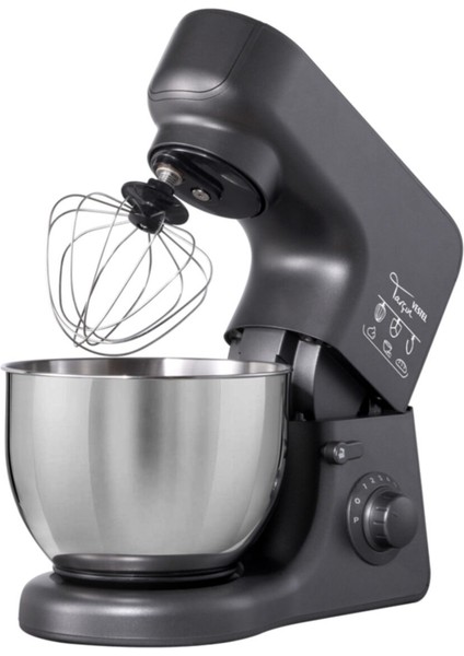 Güçlü 1000W Siyah Stand Mikser, Çırpma, Karıştırma ve Yoğurma Fonksiyonları fiyatları