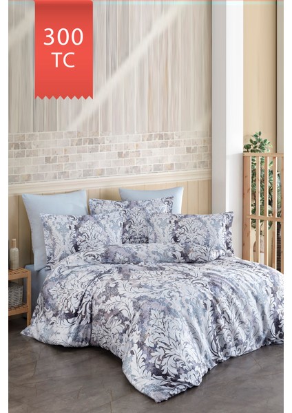 Royal Saten Tek Kişilik 300TC Nevresim Takımı - Nirvana