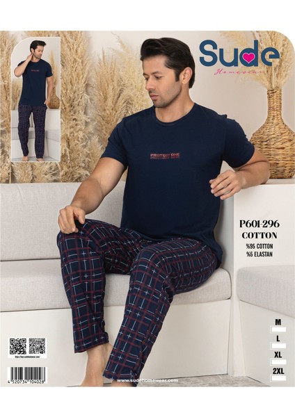 Erkek Kısa Kollu Pijama Takımı