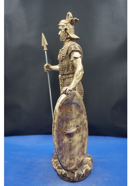 Mızrak ve Kalkanı Ile Roma Savaşçı Heykeli Biblo – Ev Dekor & Hediyelik Aksesuar 32 cm modelleri