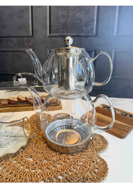 Linda Cam Çaydanlık