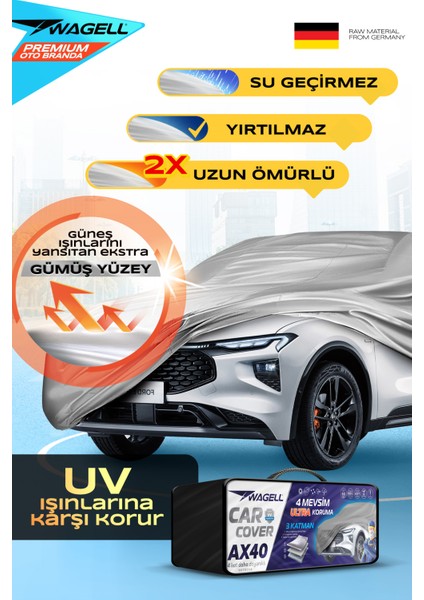 Dacia Sandero Stepway Uyumlu FX40 Araba Brandası - Oto Çadır Örtü modelleri