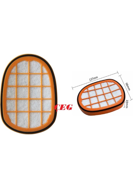 Speedpro Max FC6822/01 Filtre Çeg